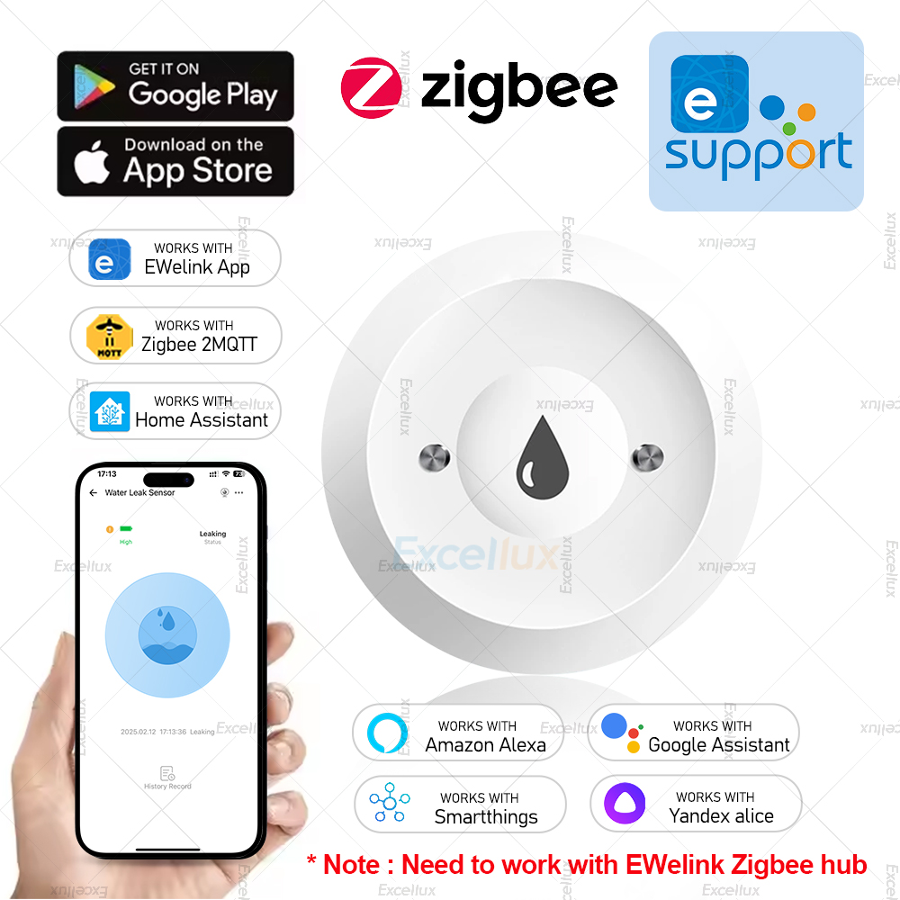 Water Alarm Sensor - Ewelink Zigbee 3.0 capteur d'eau alarme