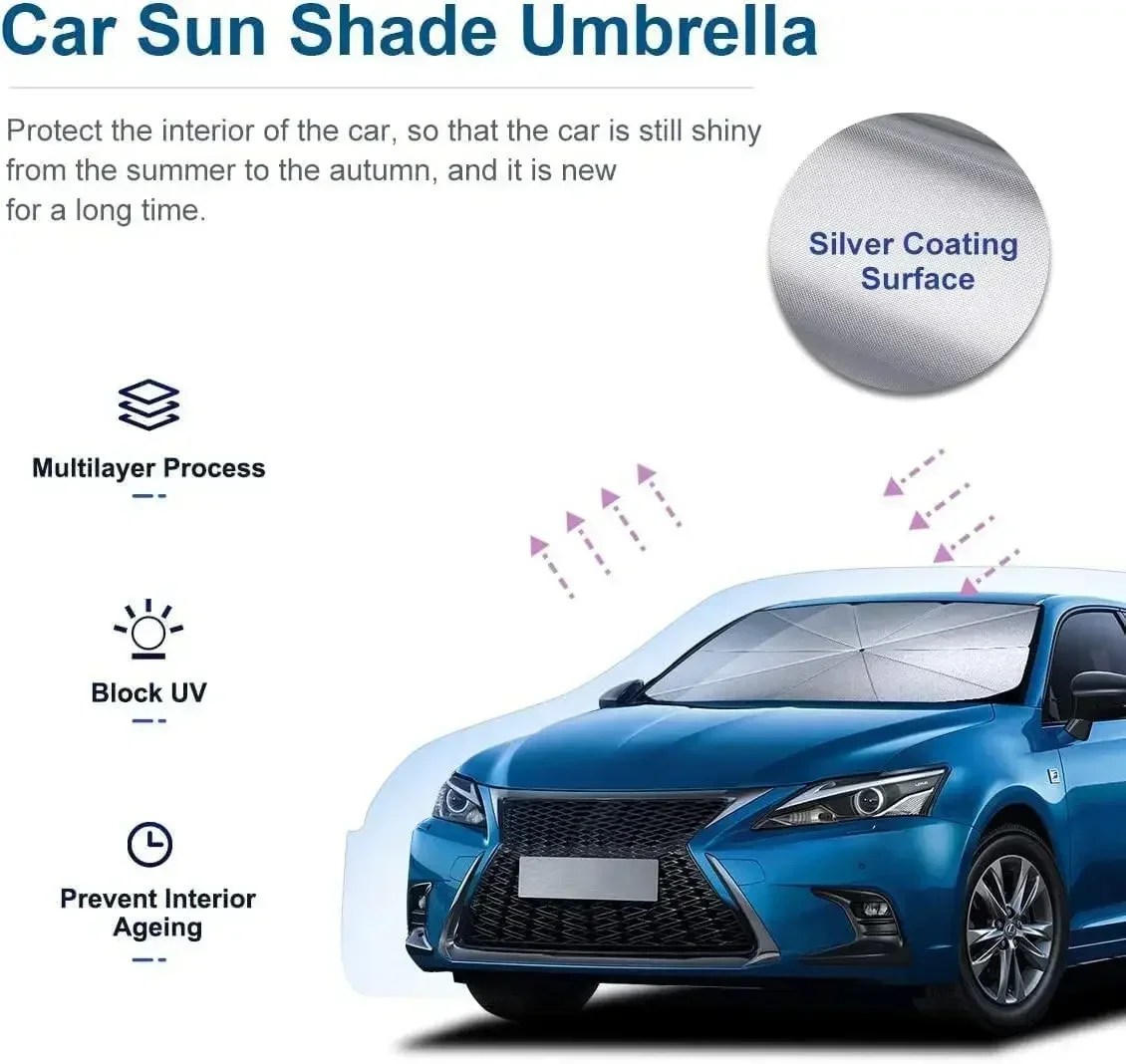 Window Lock Bar - Nouvelles Parasols Pare-Soleil Pliables pour Pare-Brise