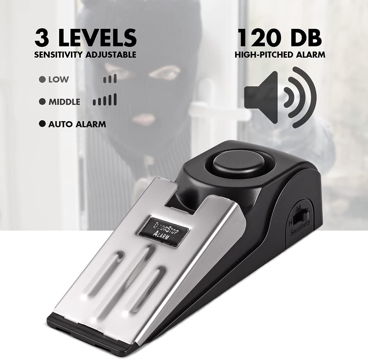 Door Stop Alarm - Alarme d'arrêt de porte, butoir de