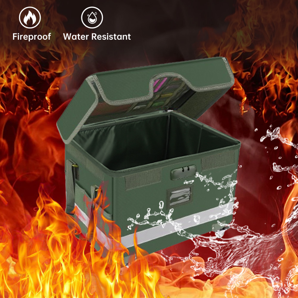 Fire Safe Document - Boîte de rangement ignifuge, boîte de