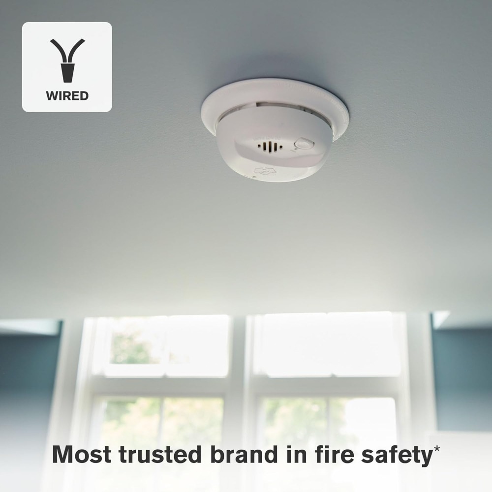 Smoke Detector Interconnected - Détecteur de fumée interconnecté filaire avec