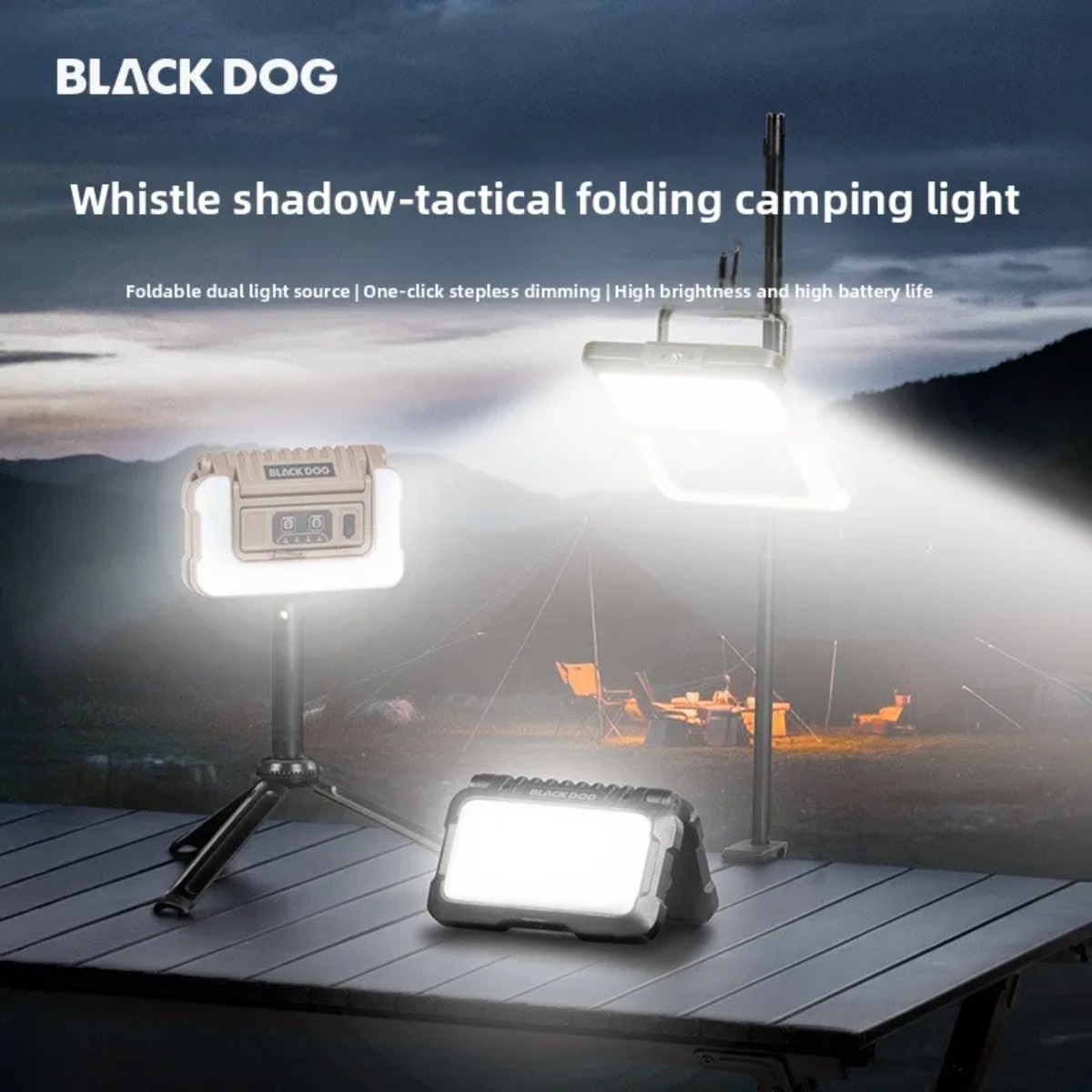Power Outage Light - Blackdog Camping en plein air panne