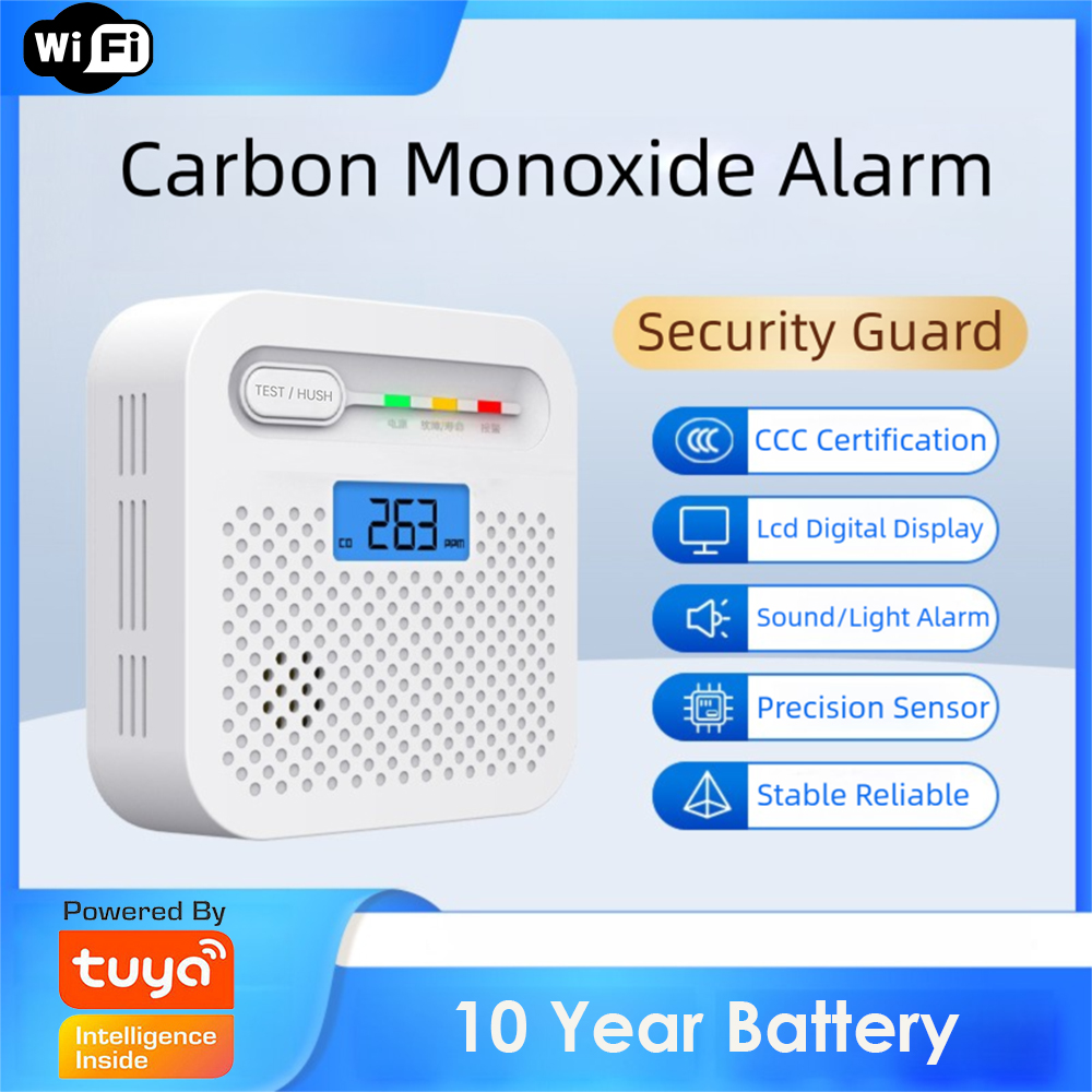 Co Detector Plug - Détecteur de monoxyde de carbone intelligent
