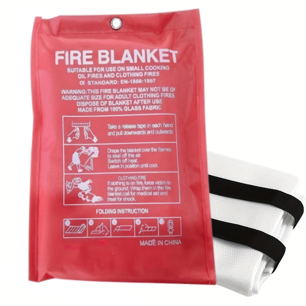 Fire Blanket Kitchen - Couverture anti-feu / Couverture de sécurité