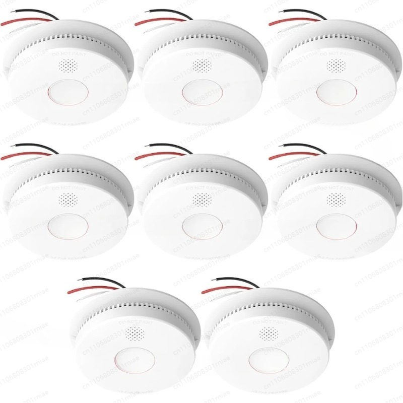 Smoke Detector Interconnected - Détecteurs de fumée interconnectés filaires de