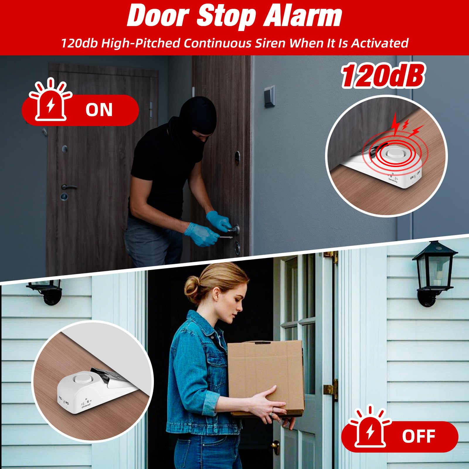 Alarme d'arrêt de porte portab - Door Stop Alarm avis et prix