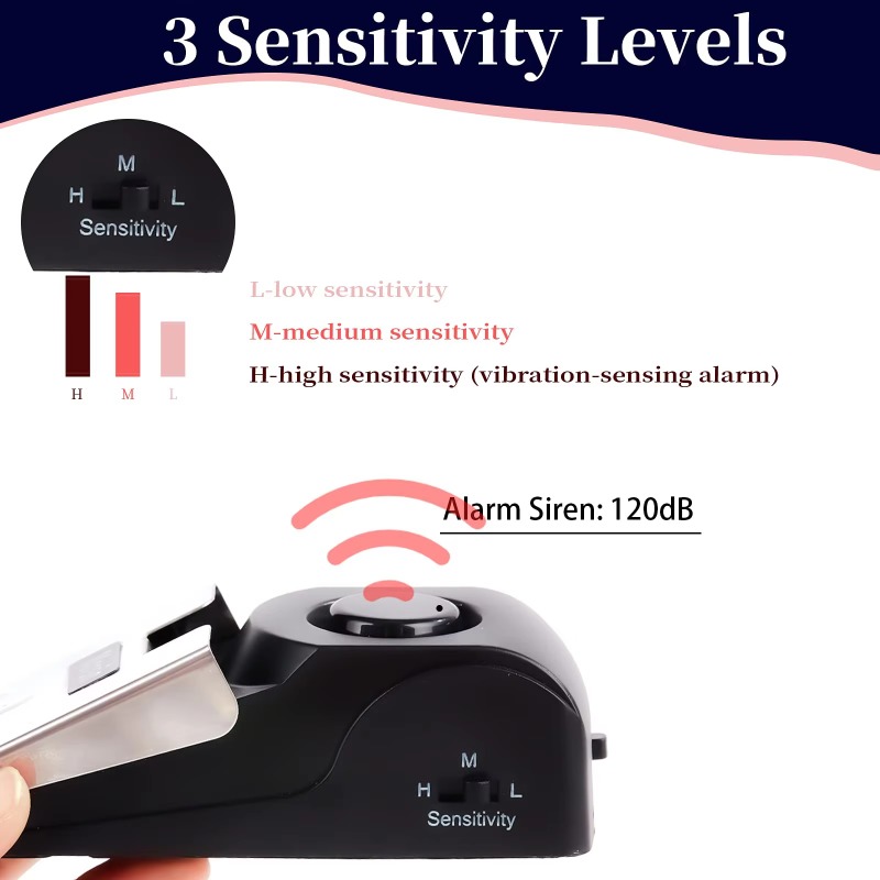 Alarme antivol portable pour p - Door Stop Alarm avis et prix