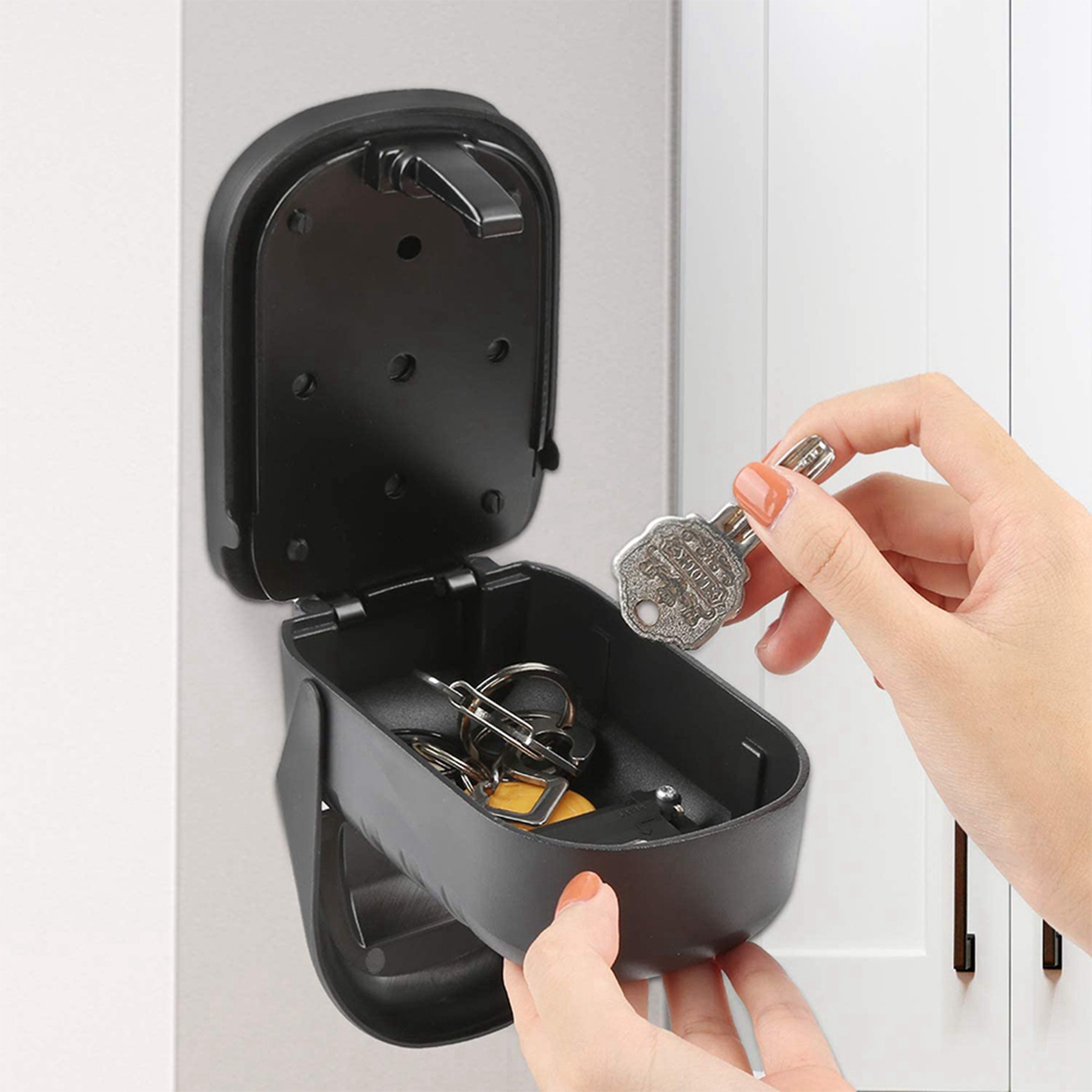 Boîte à clés murale ABKN-2X av - Lockbox Key Secure avis et prix