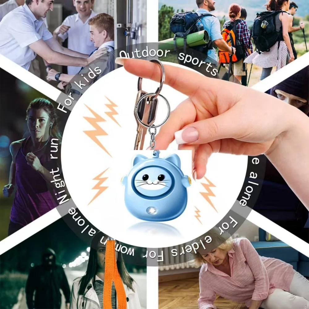 Lumière d'alarme d'auto-défens - Personal Alarm Keychain avis et prix