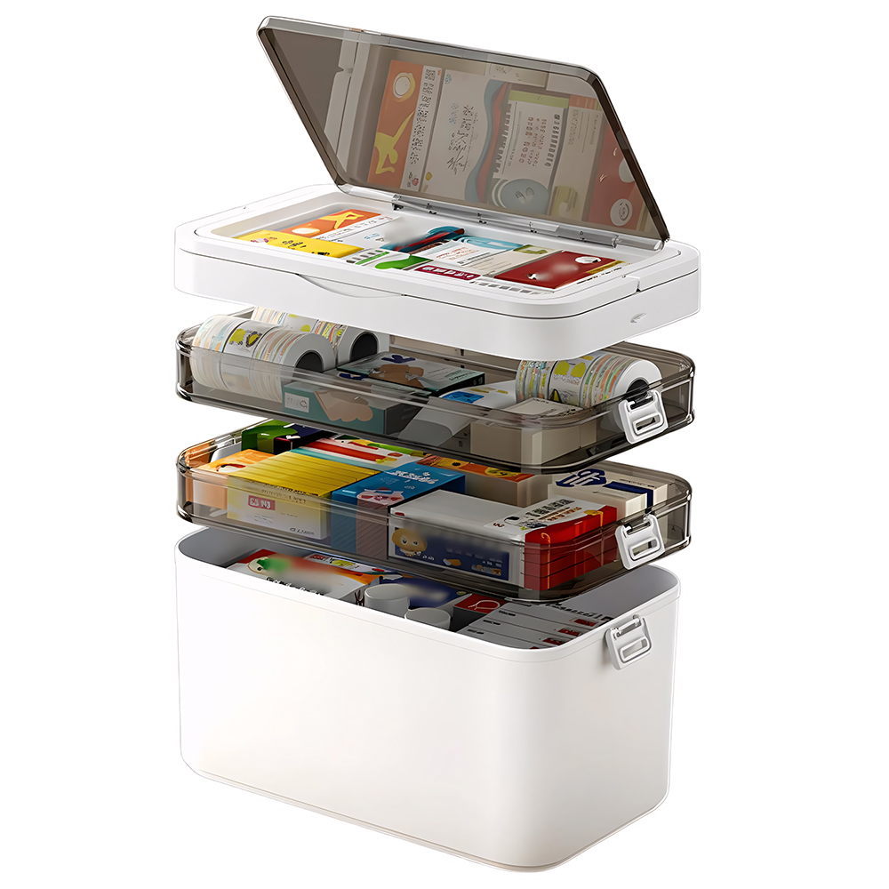 Boîte de rangement transparent - Medicine Cabinet Lock avis et prix