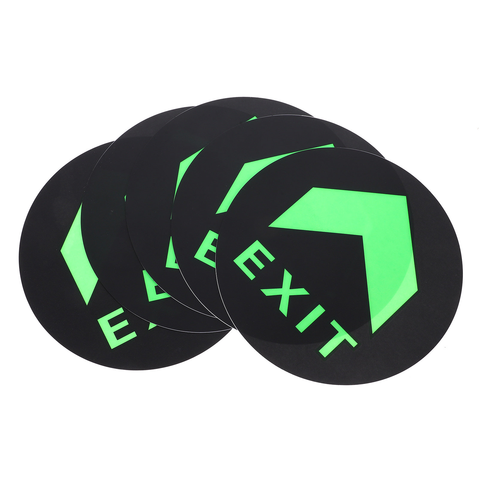 5 autocollants de sécurité lum - Emergency Exit Sign avis et prix