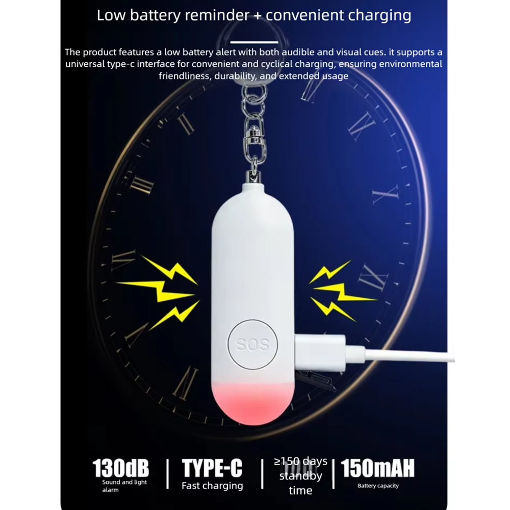 Alarme de défense personnelle  - Personal Alarm Keychain avis et prix