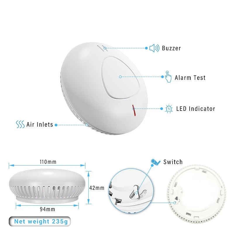 Système d'alarme de sécurité p - Smoke Detector Interconnected avis et prix