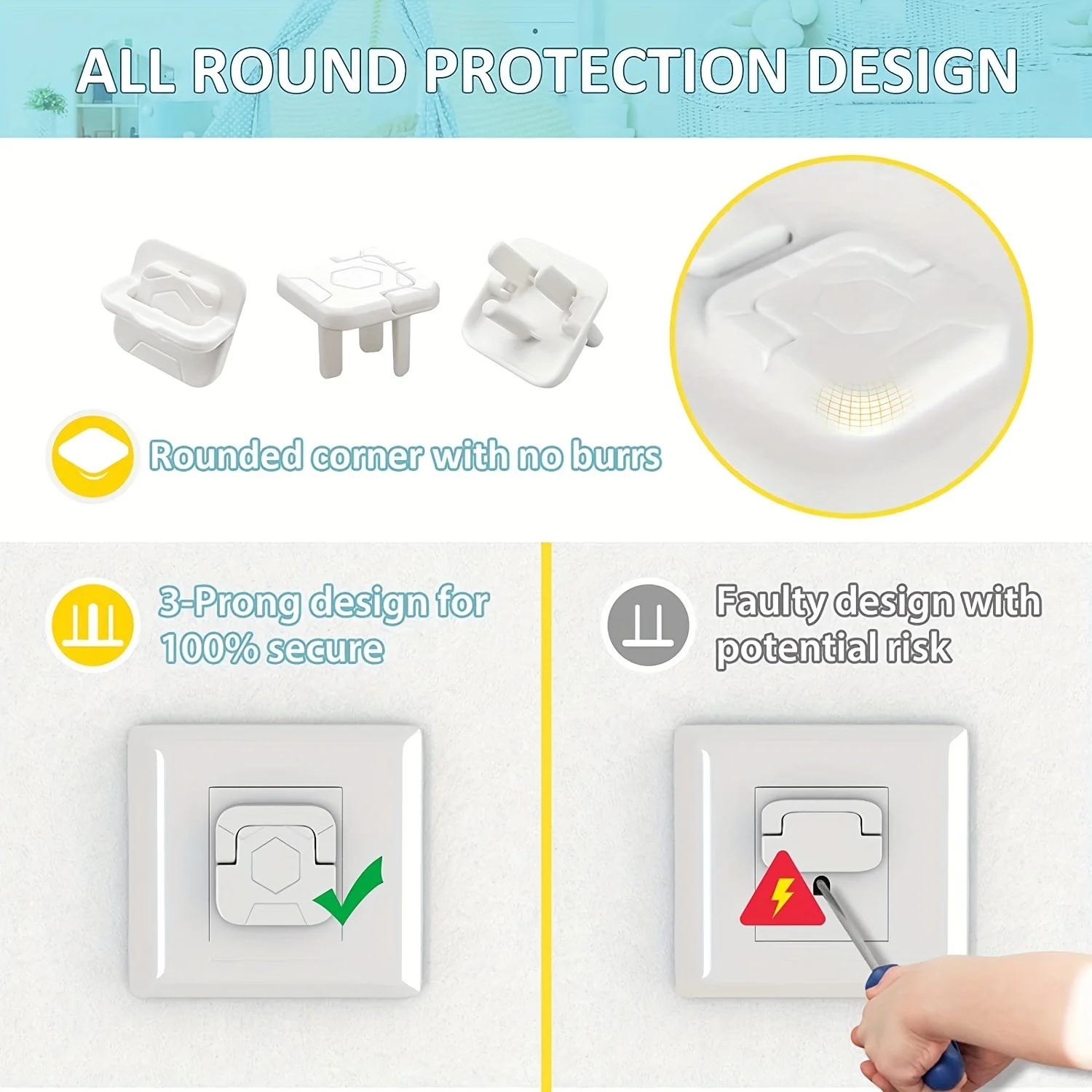 Protection de prise électrique - Outlet Cover Baby avis et prix