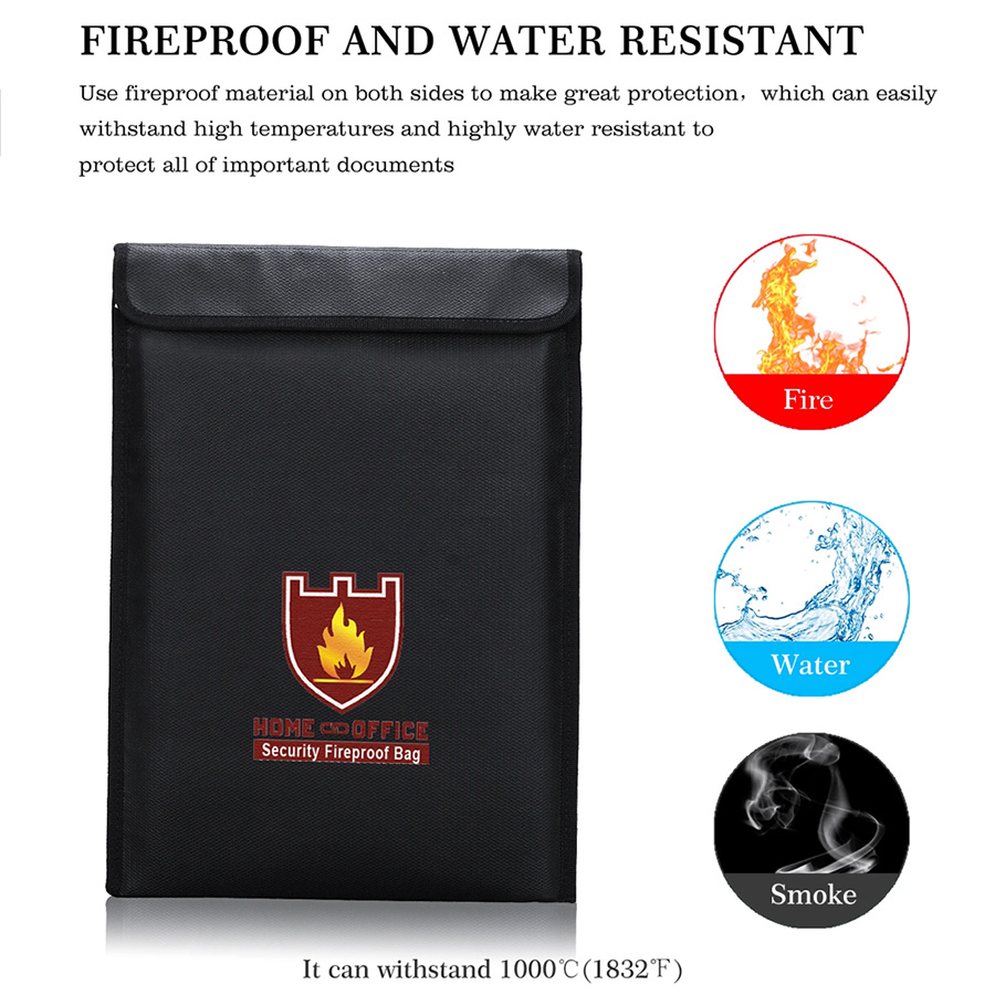 Sac à documents ignifuge et ét - Fire Safe Document avis et prix