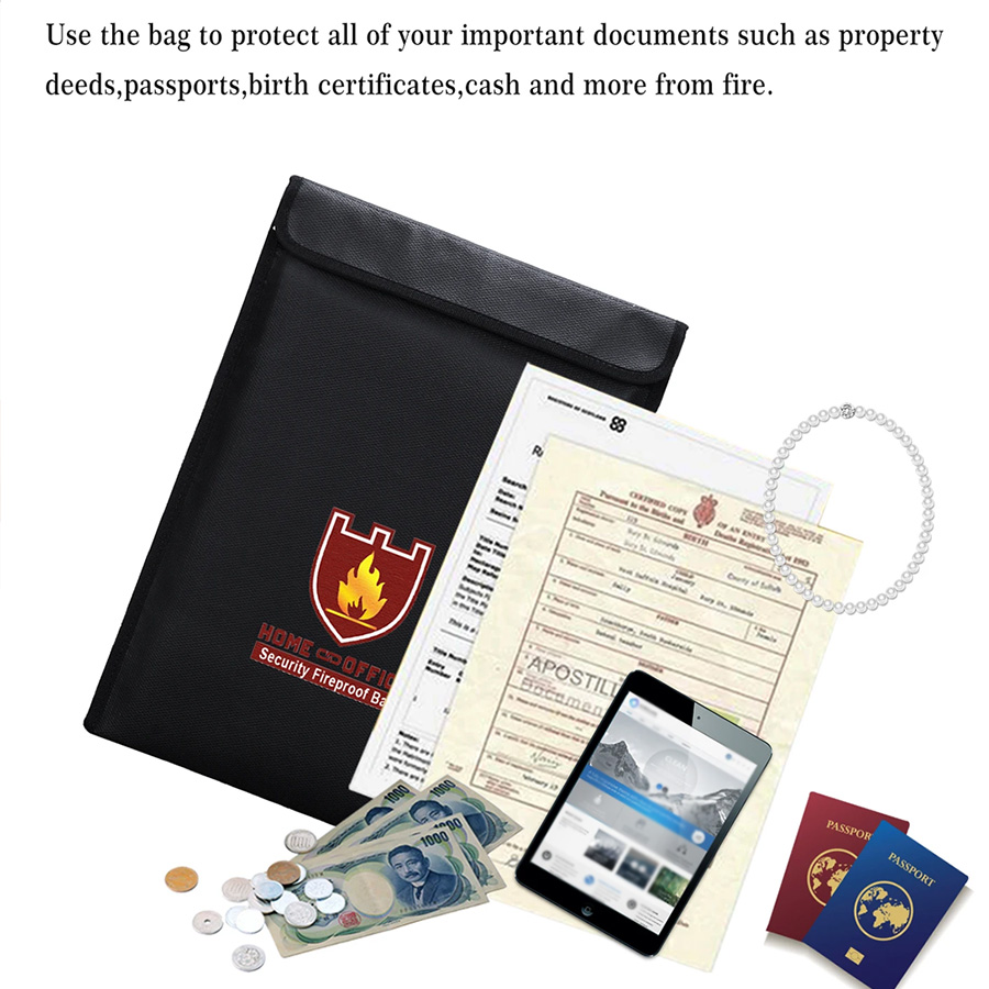 Sac à documents ignifuge et ét - Fire Safe Document avis et prix