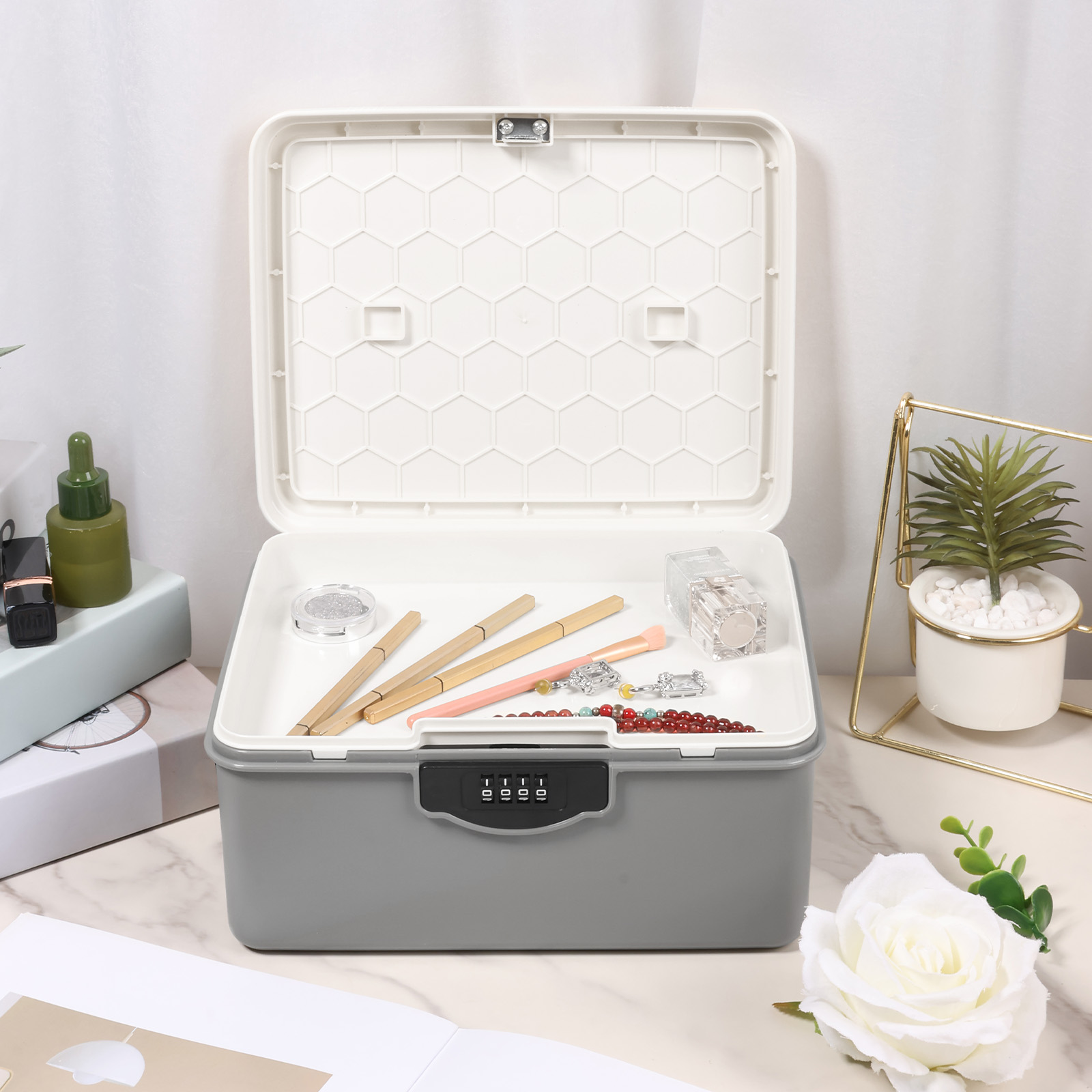 Coffre-fort à verrouillage par - Medicine Cabinet Lock avis et prix