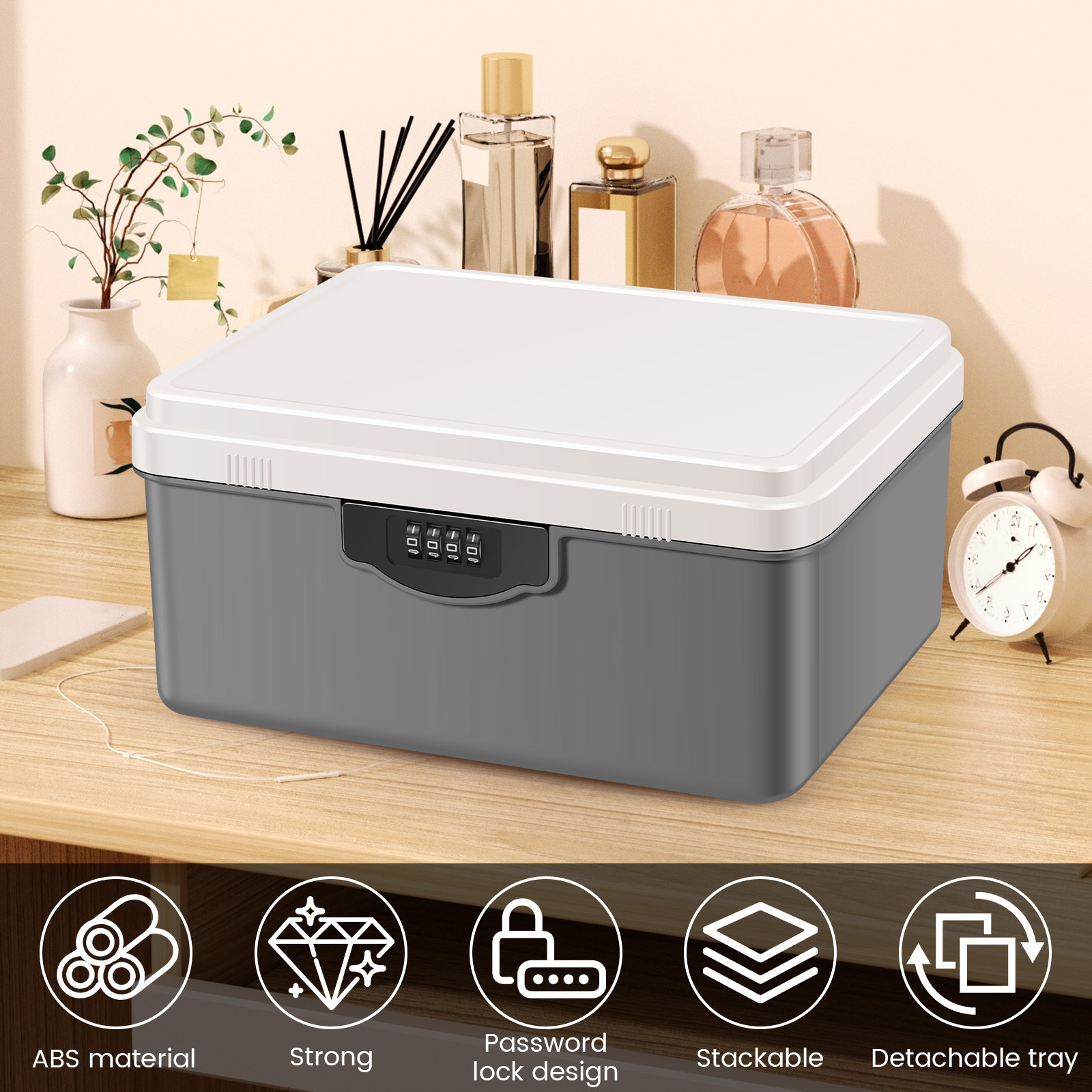 Coffre-fort à verrouillage par - Medicine Cabinet Lock avis et prix
