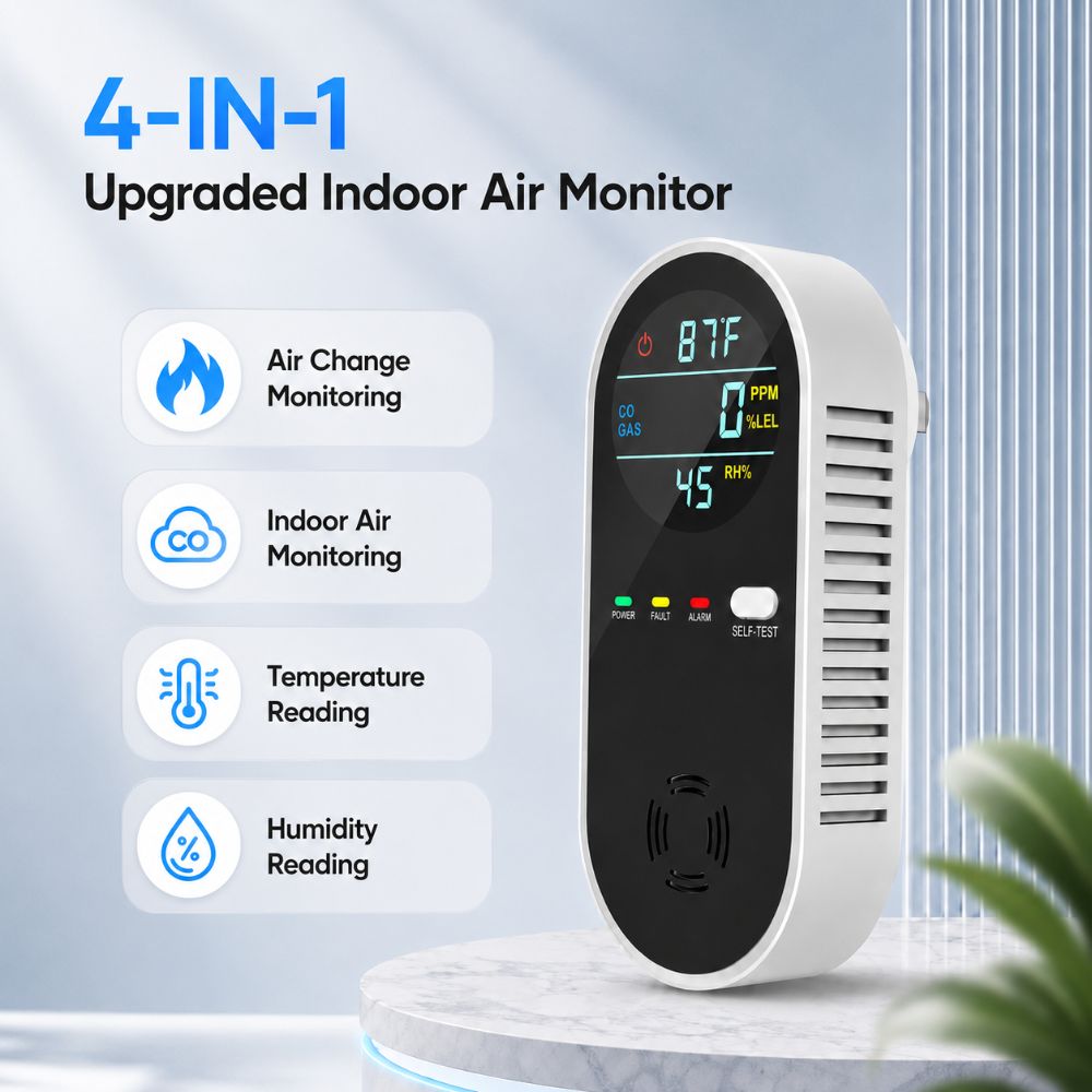 Détecteur de gaz multifonction - Co Detector Plug avis et prix