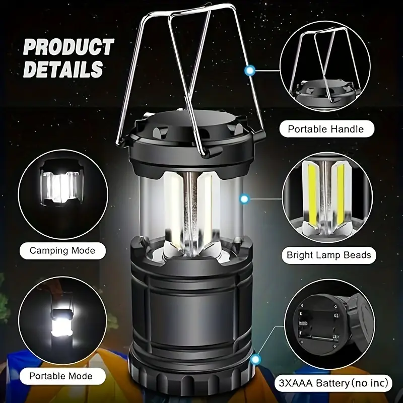 Lanterne de Camping LED, lampe - Power Outage Light avis et prix
