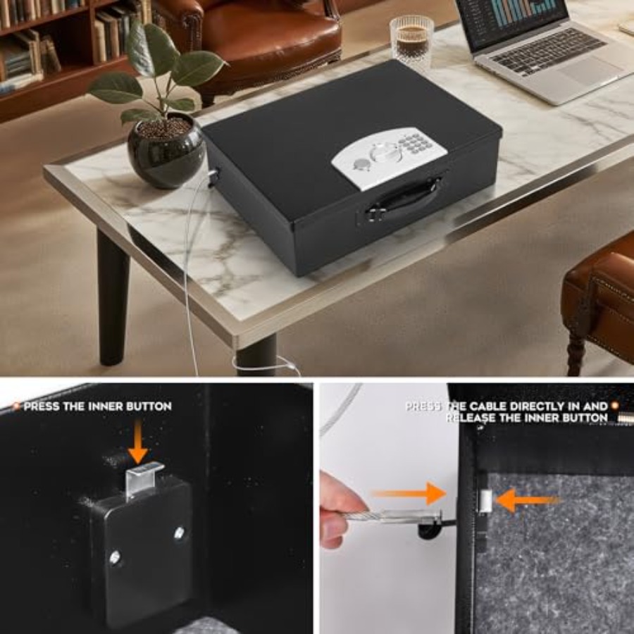 Coffre-fort portable en métal  - Fire Safe Document avis et prix