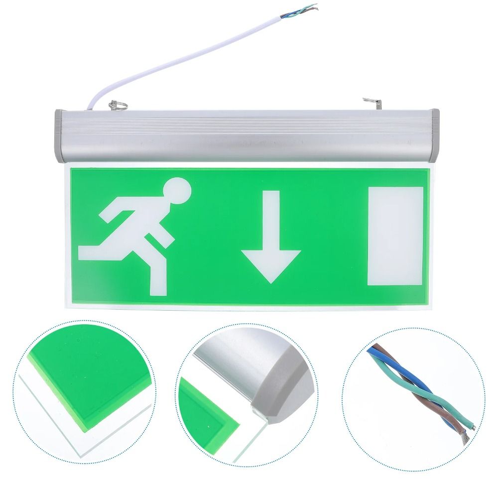 Lampe de signalisation d'urgen - Emergency Exit Sign avis et prix