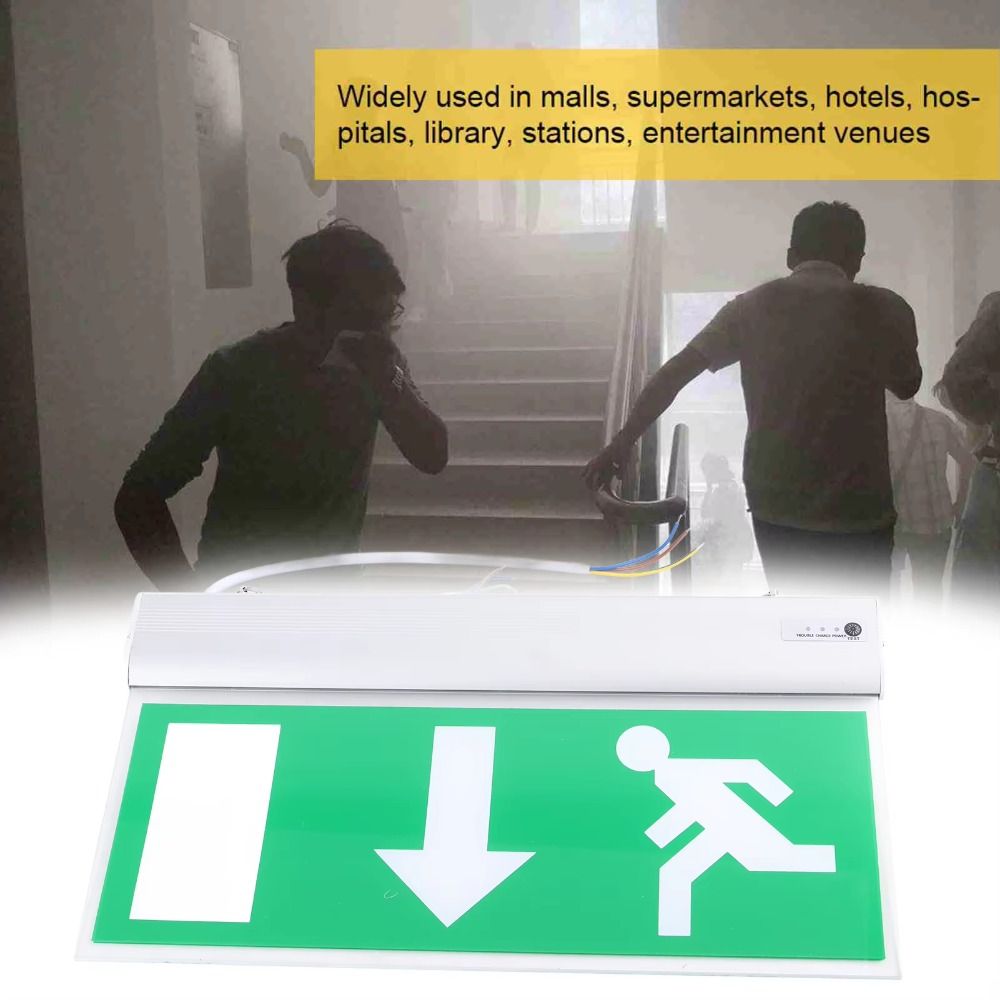 Lampe de signalisation d'urgen - Emergency Exit Sign avis et prix