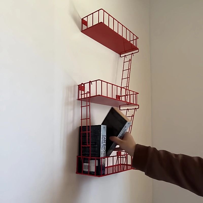 Étagère murale Fire Escape, Or - Fire Escape Ladder avis et prix