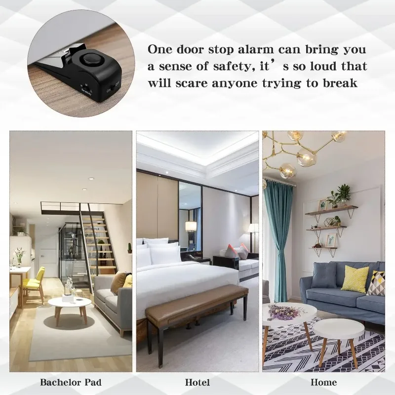 ZEXEF mini protection de sécur - Door Stop Alarm avis et prix