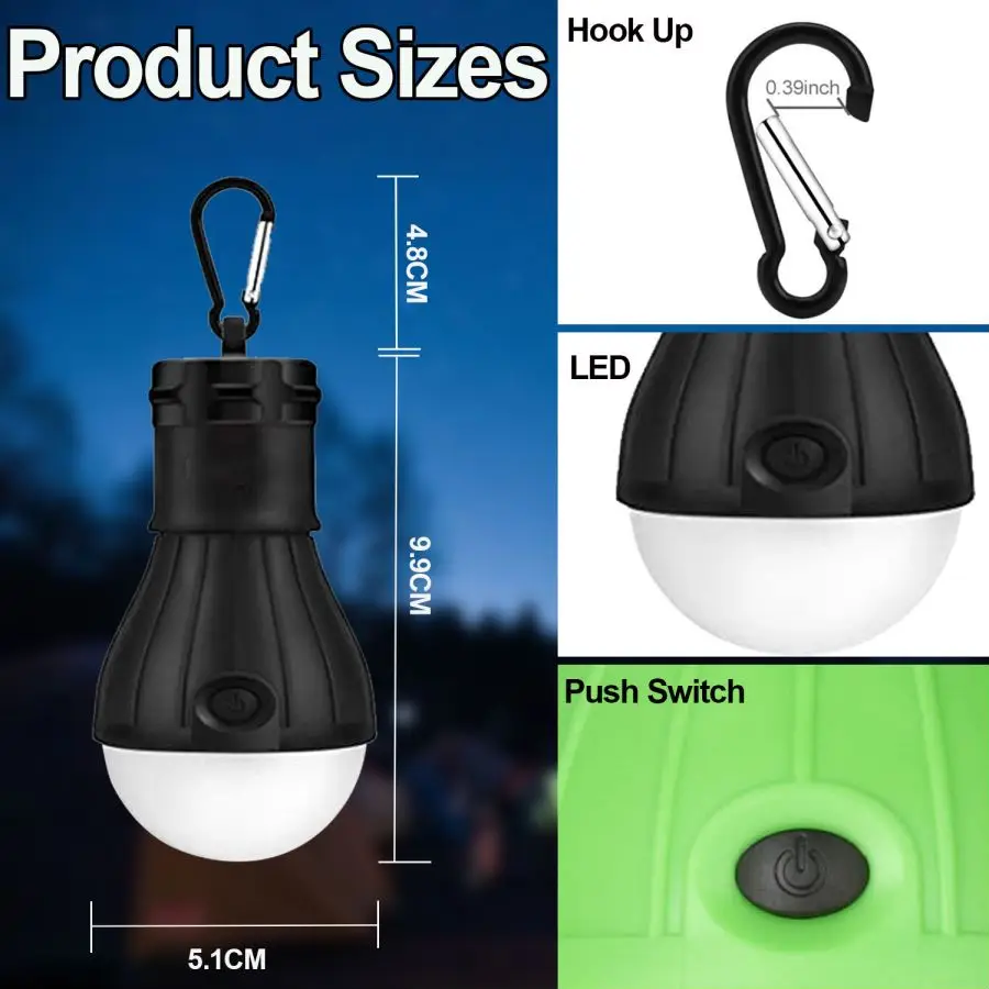 LED Camping lumières tente lam - Power Outage Light avis et prix