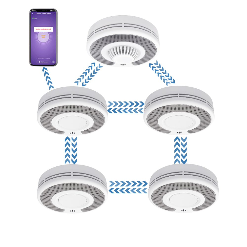 Détecteur de fumée sans fil in - Smoke Detector Interconnected avis et prix