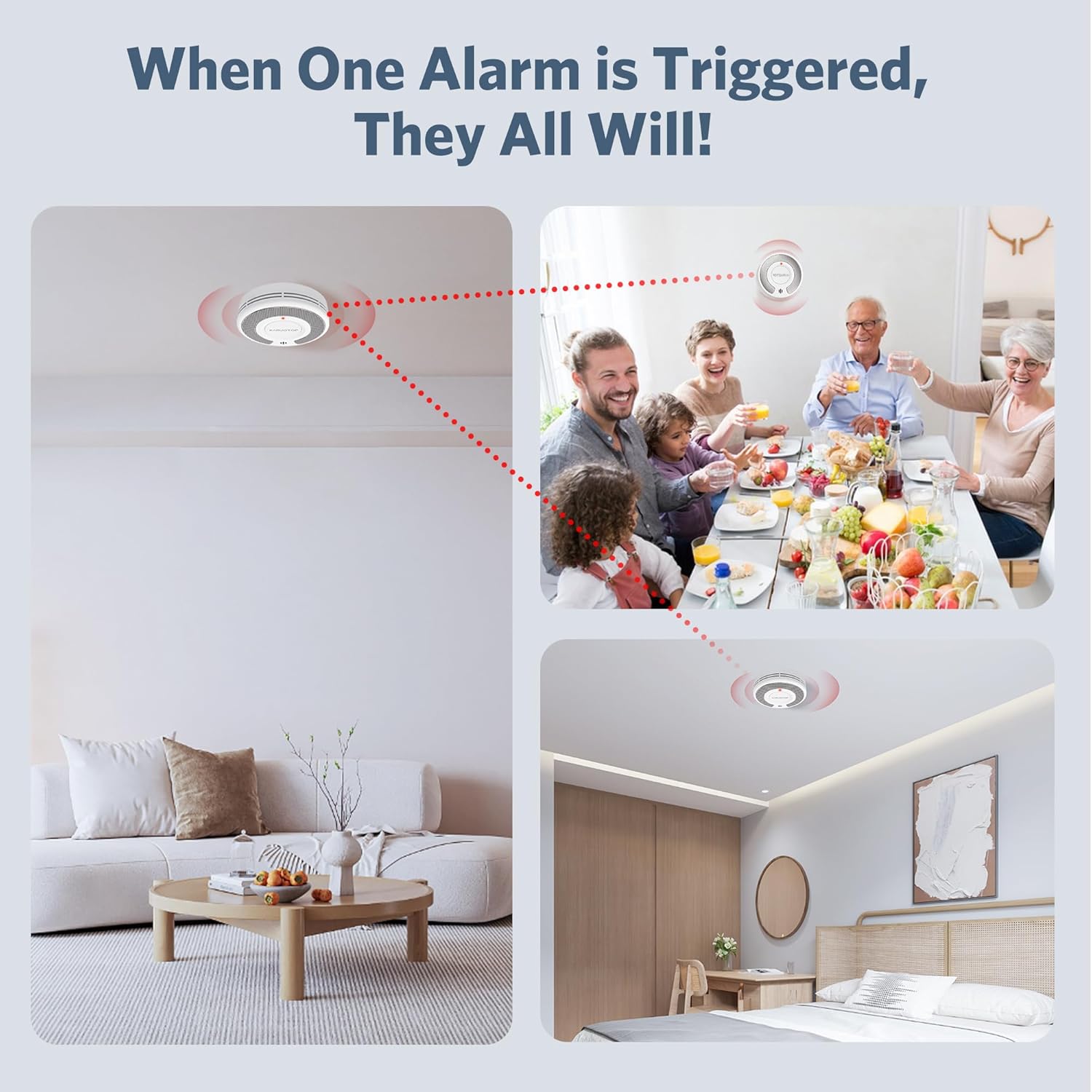 Détecteur de fumée sans fil in - Smoke Detector Interconnected avis et prix