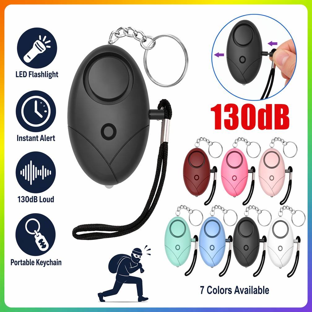 Alarme de sécurité personnelle - Personal Alarm Keychain avis et prix