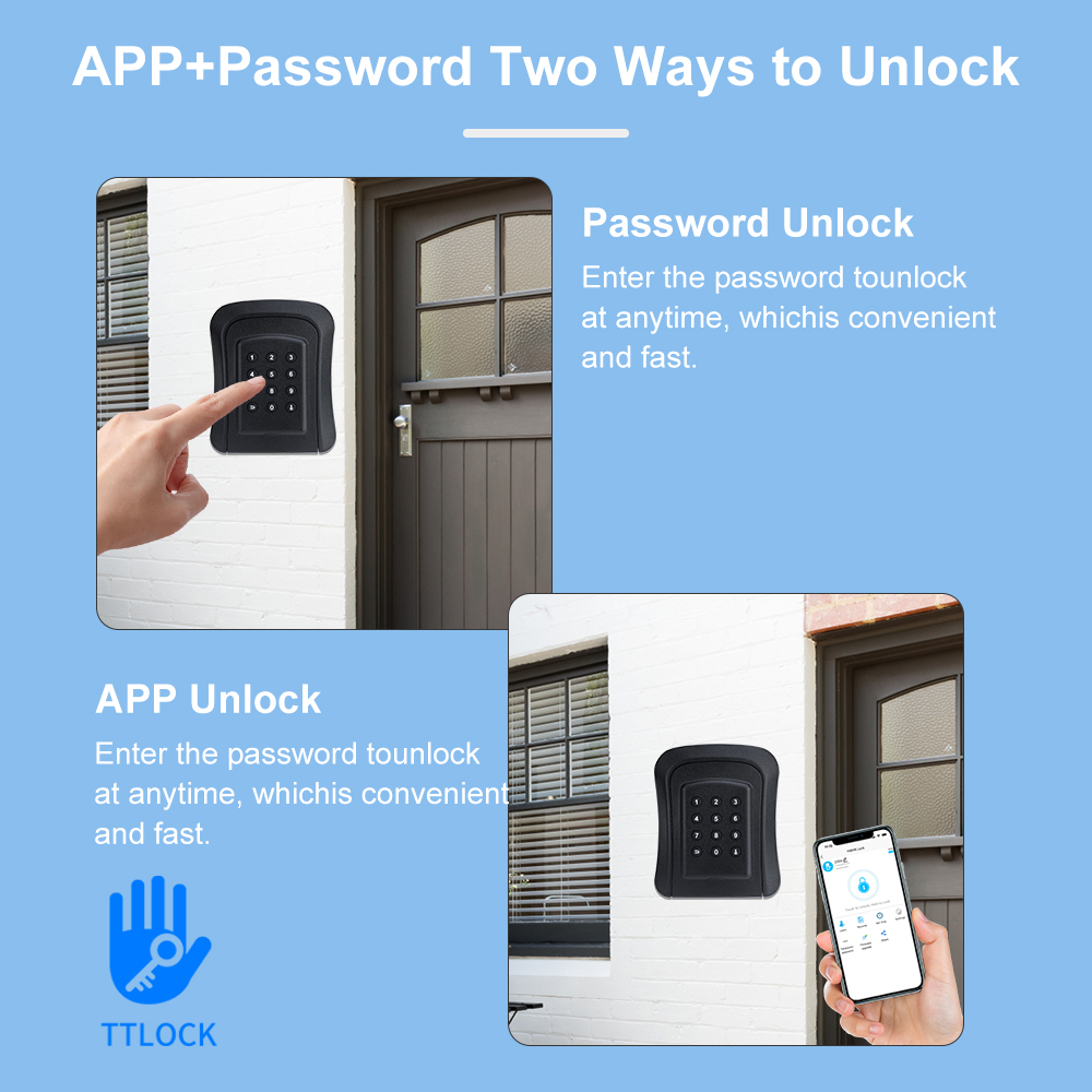 TTLock-Boîte à clés sans fil é - Lockbox Key Secure avis et prix