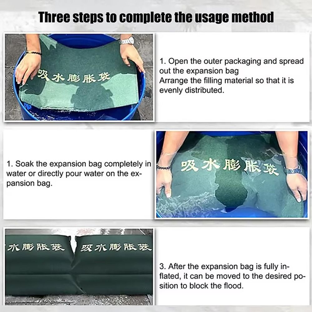 Sac de sable réutilisable abso - Flood Barrier Bag avis et prix