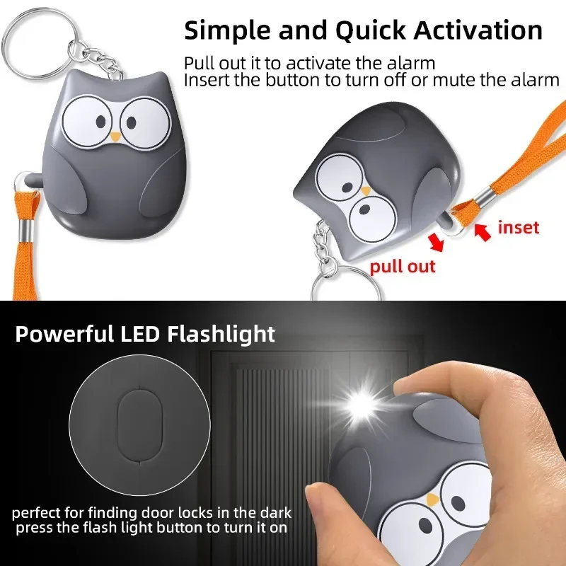 Alarme d'auto-défense personne - Personal Alarm Keychain avis et prix