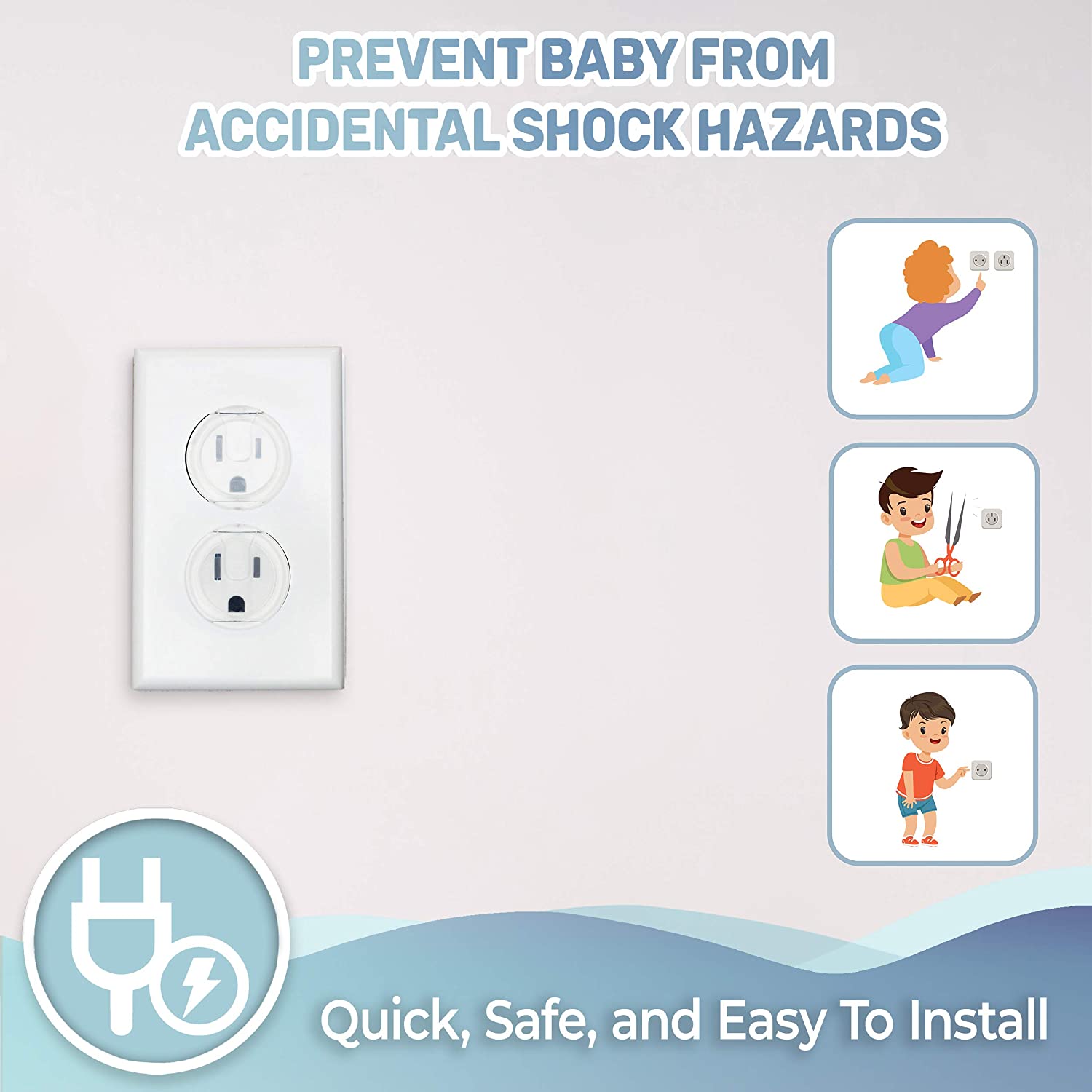 10 pièces couvercles de sortie - Outlet Cover Baby avis et prix