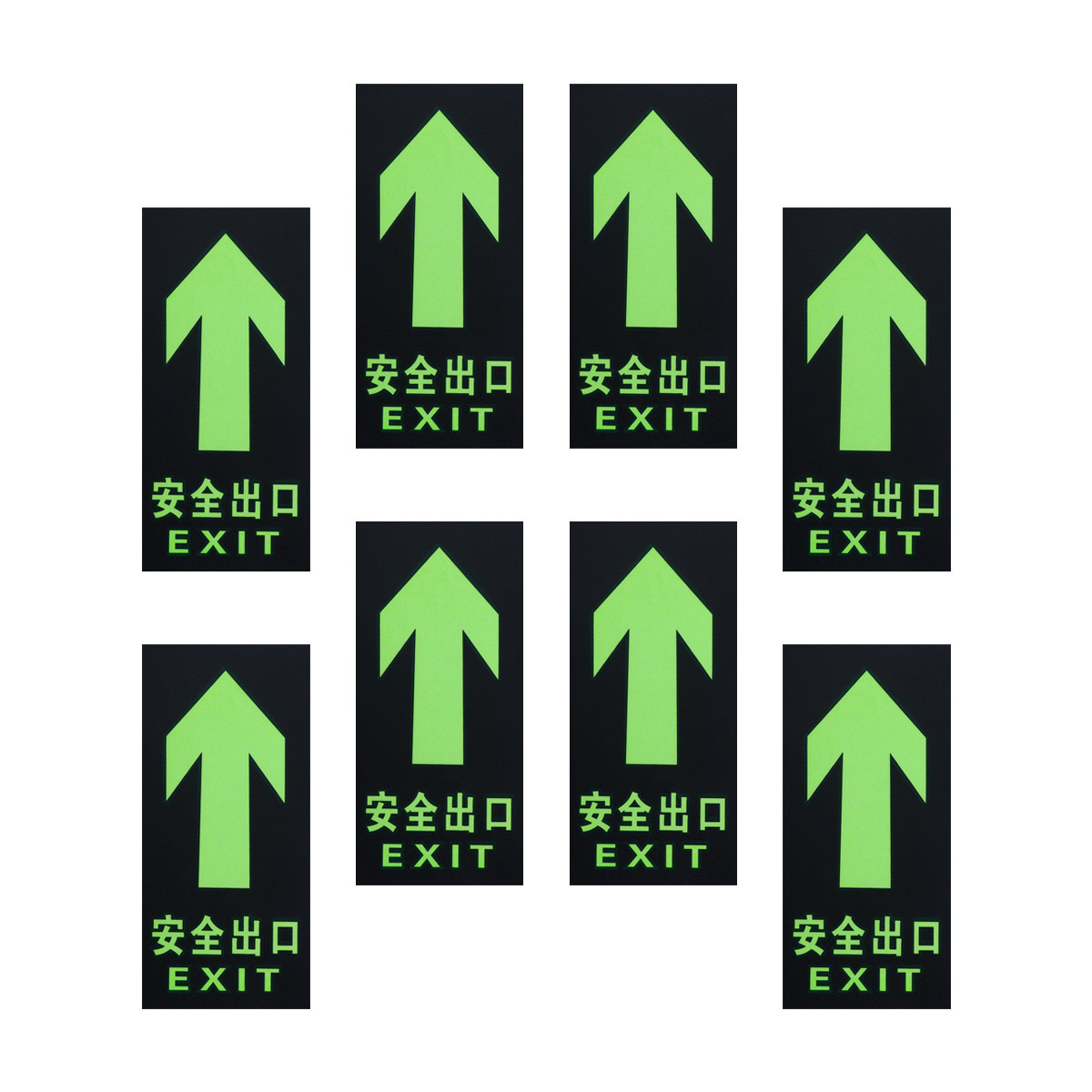 Autocollant mural lumineux de  - Emergency Exit Sign avis et prix