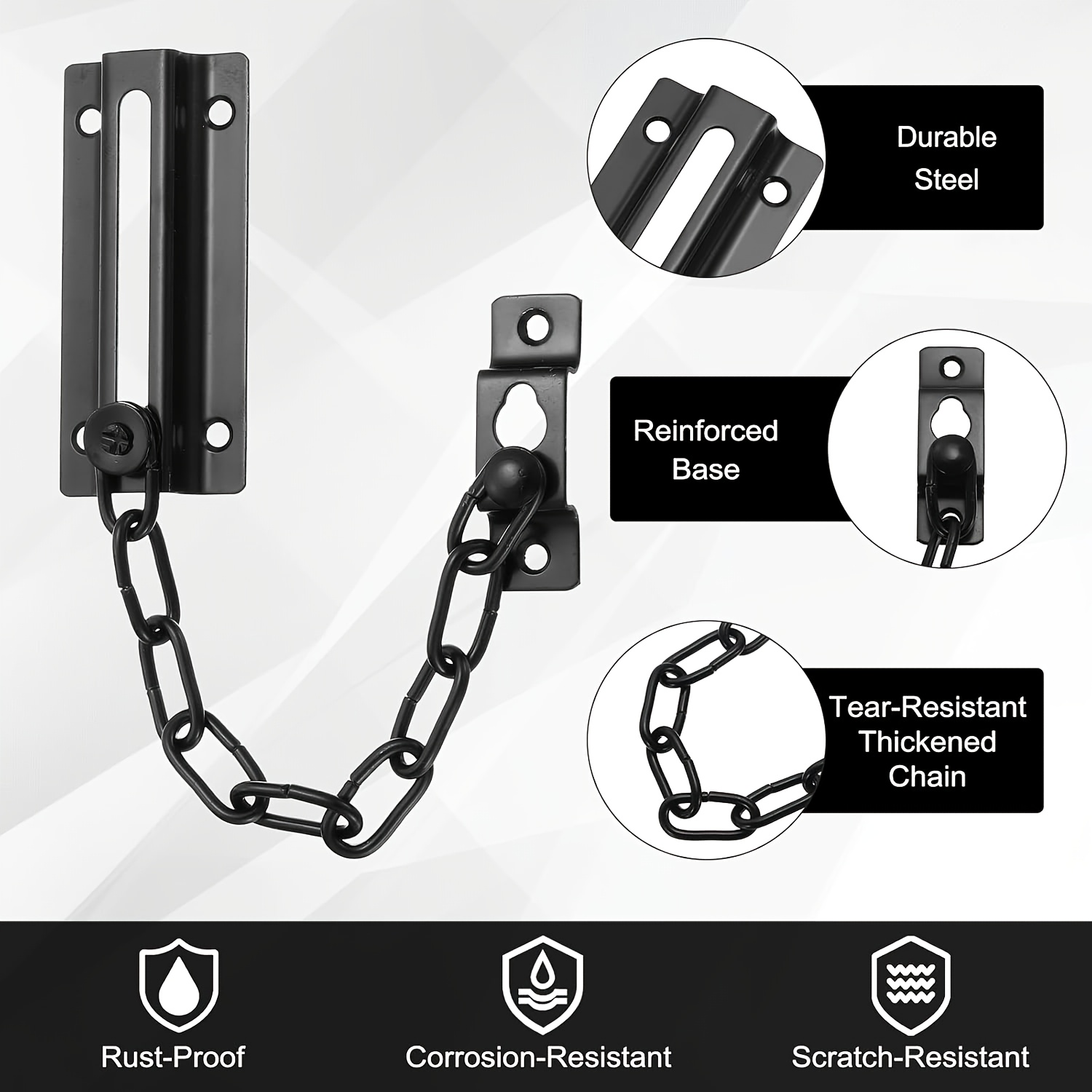 Lot de 2 chaînes de sécurité n - Security Chain Door avis et prix