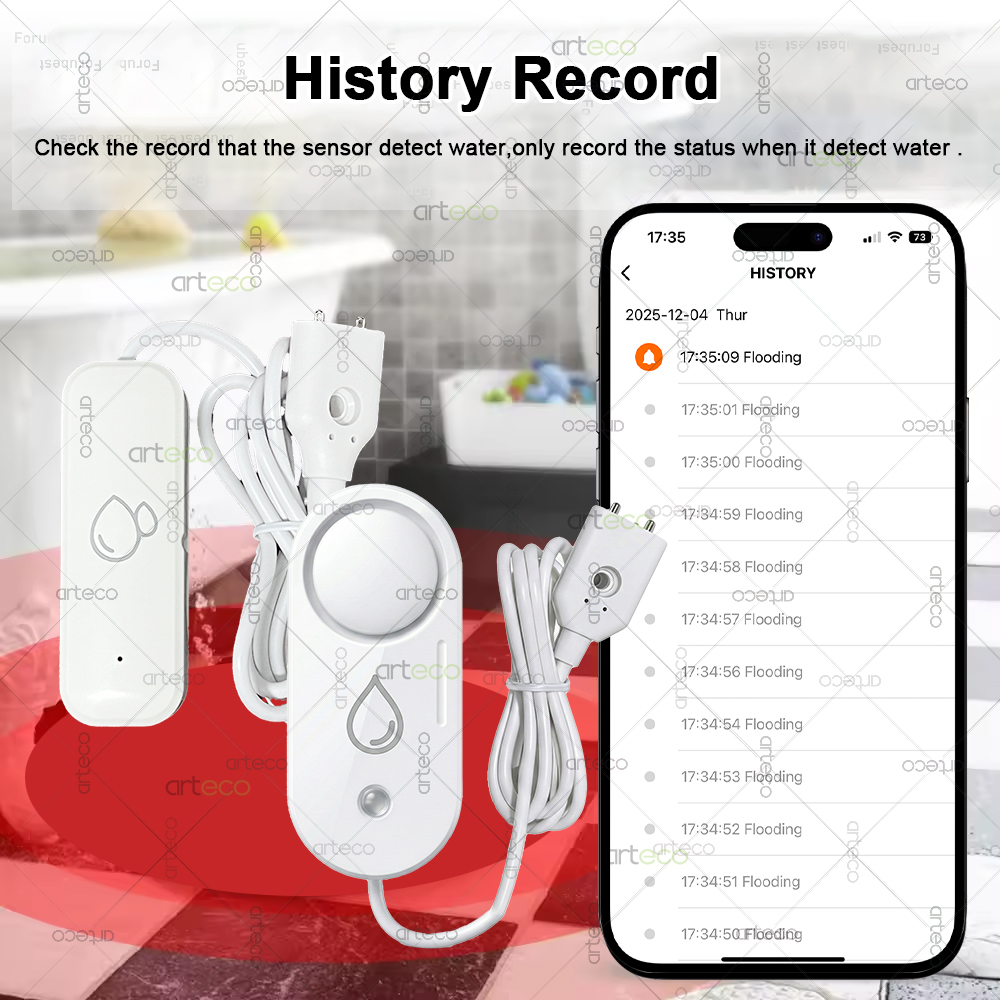 Capteur de fuite d'eau Zigbee, - Water Alarm Sensor avis et prix