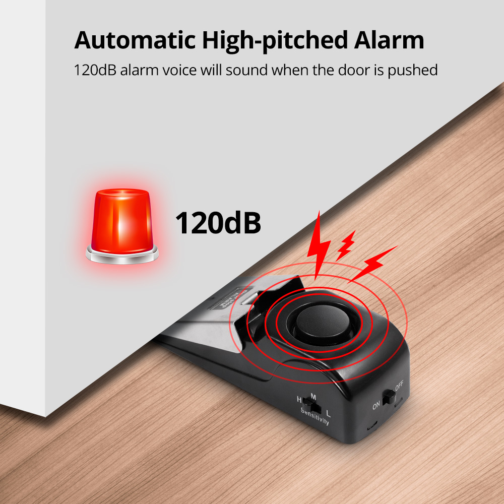 Alarme de porte sans fil antiv - Door Stop Alarm avis et prix