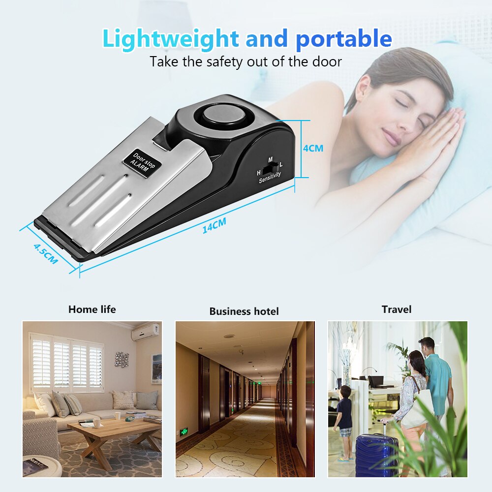 Système d'alarme de porte sans - Door Stop Alarm avis et prix