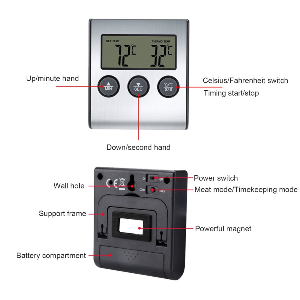 Thermomètre numérique pour via - Pool Alarm Float avis et prix