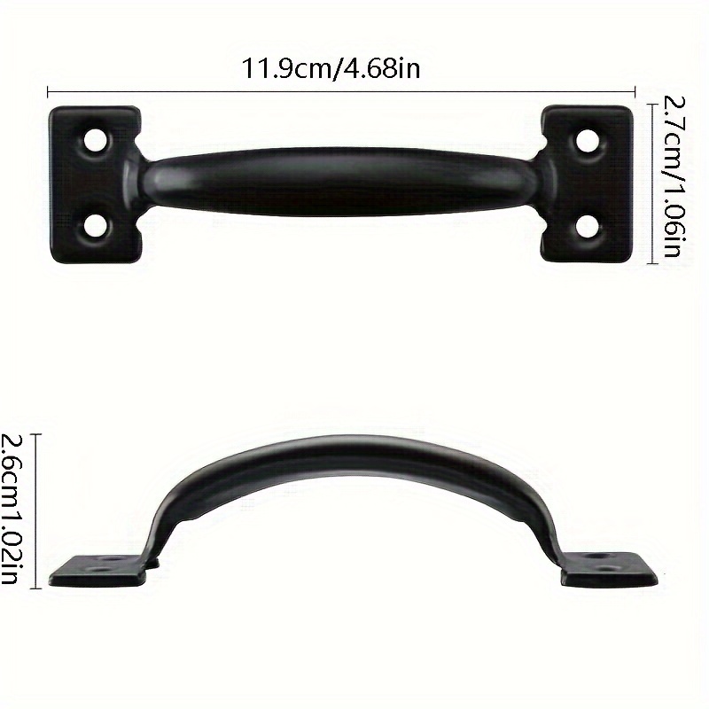 2 poignées en fer DIY avec vis - Window Lock Bar avis et prix