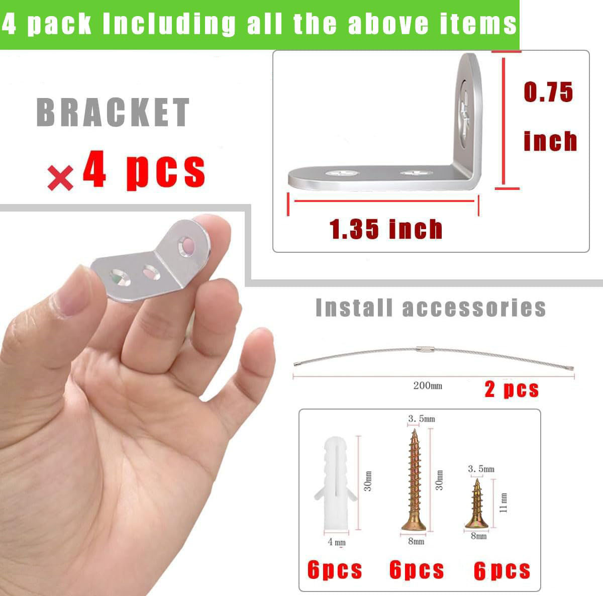 4 attaches de sécurité anti-ch - Earthquake Anchor Strap avis et prix