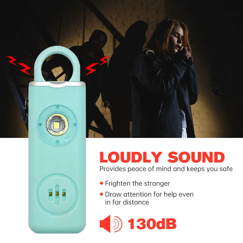 Alarme personnelle rechargeabl - Personal Alarm Keychain avis et prix