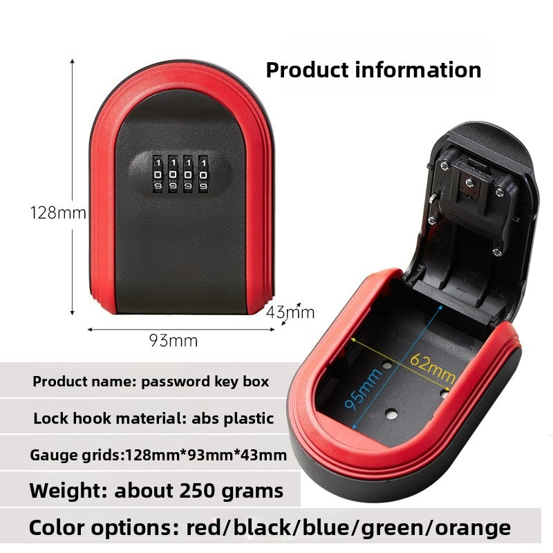Boîte à clés en plastique avec - Lockbox Key Secure avis et prix