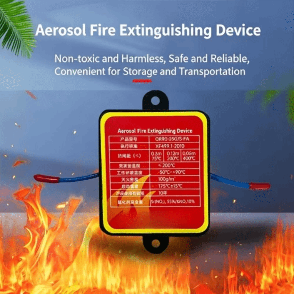 Dispositif ignifuge à double l - Fire Extinguisher Small avis et prix