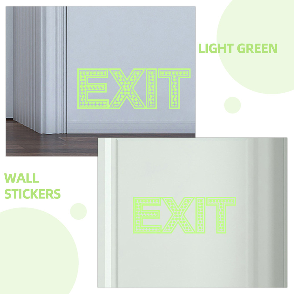2 feuilles d'autocollants de s - Emergency Exit Sign avis et prix